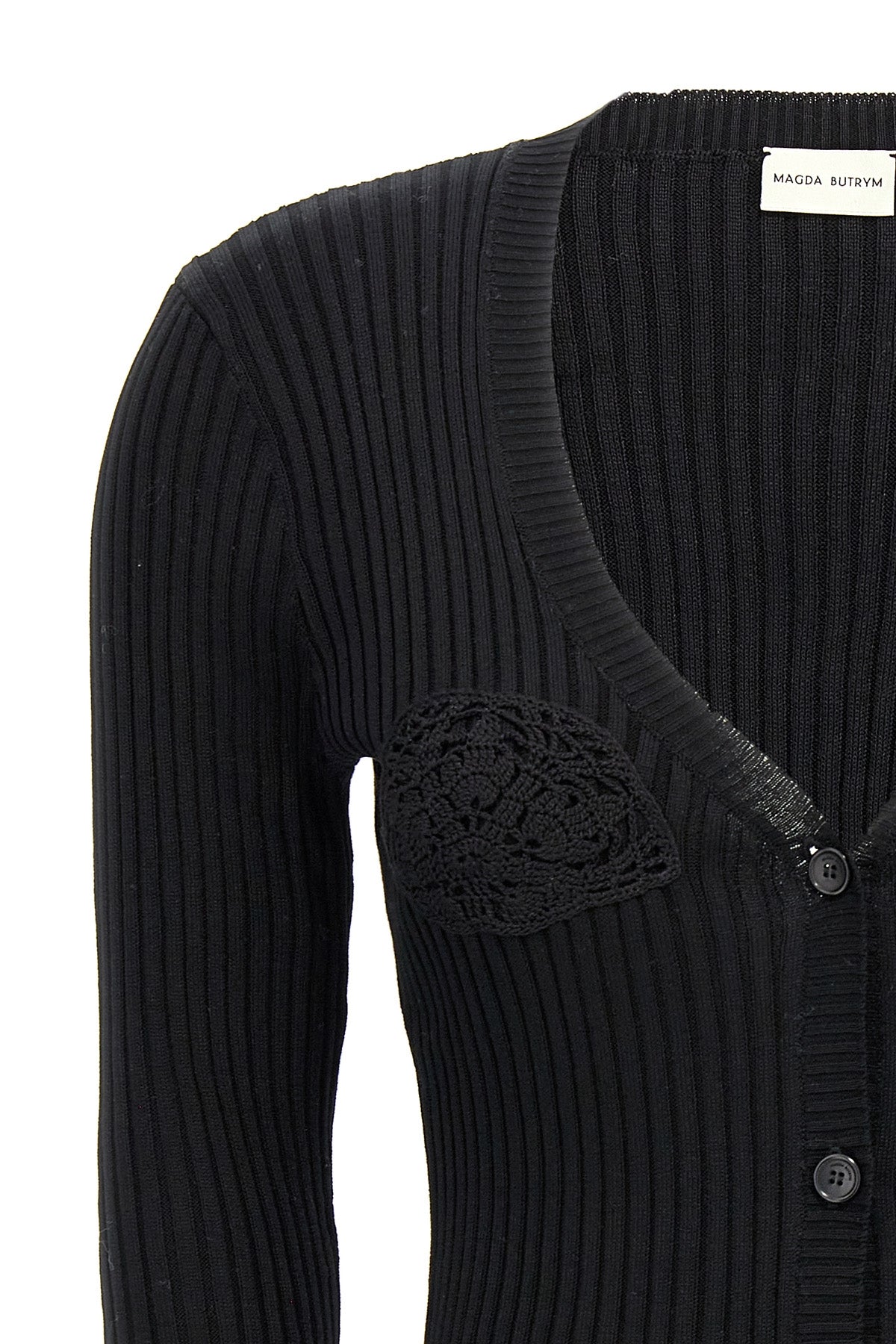 08 ribbed cotton cardigan