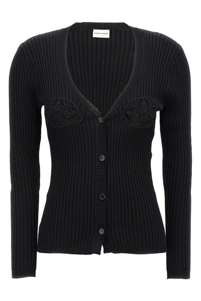 08 ribbed cotton cardigan