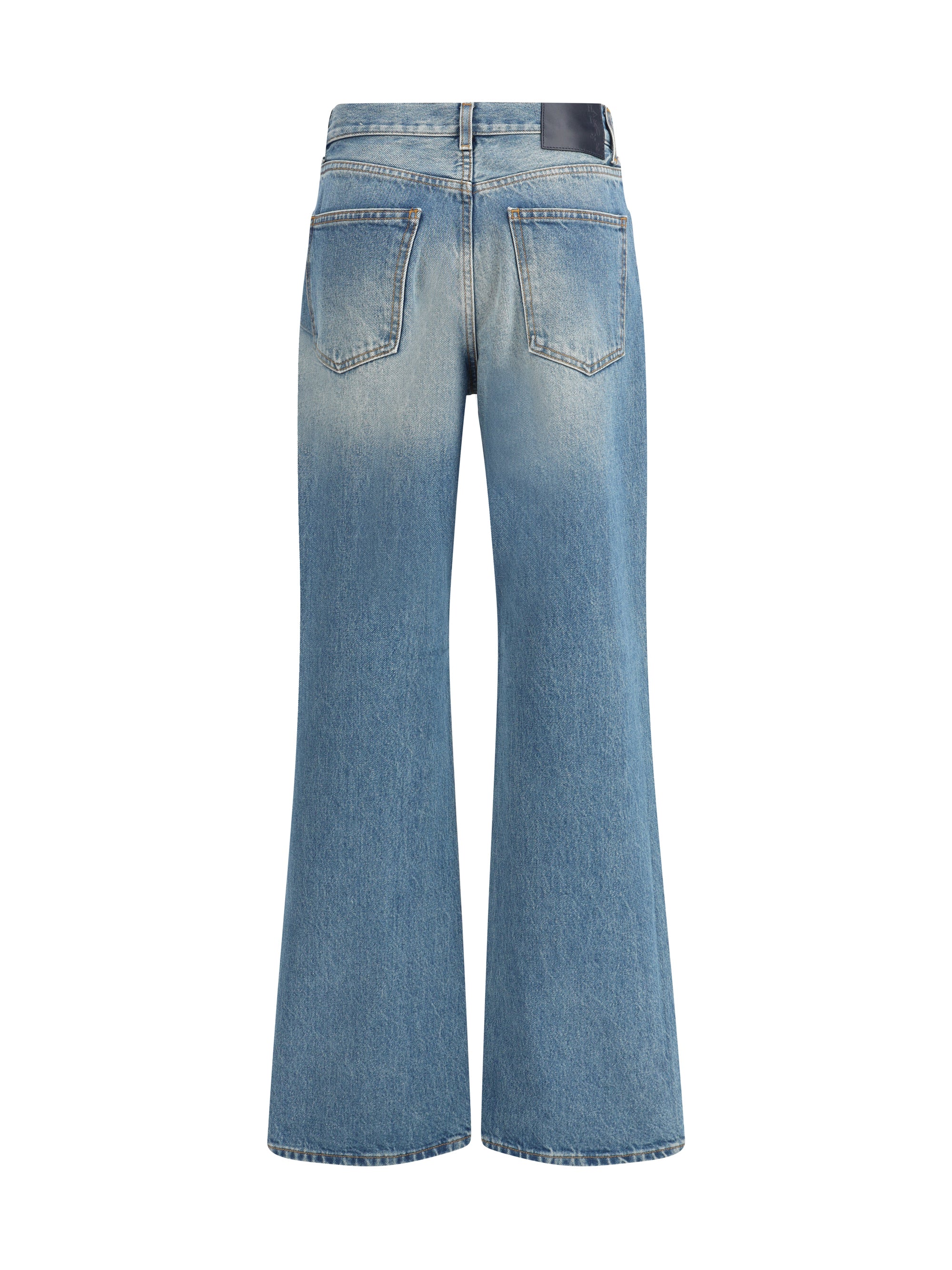 wide-leg jeans