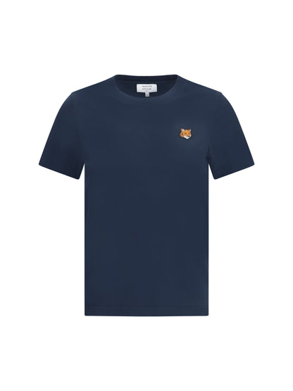 MAISON KITSUNÉ L fox head regular t-shirt