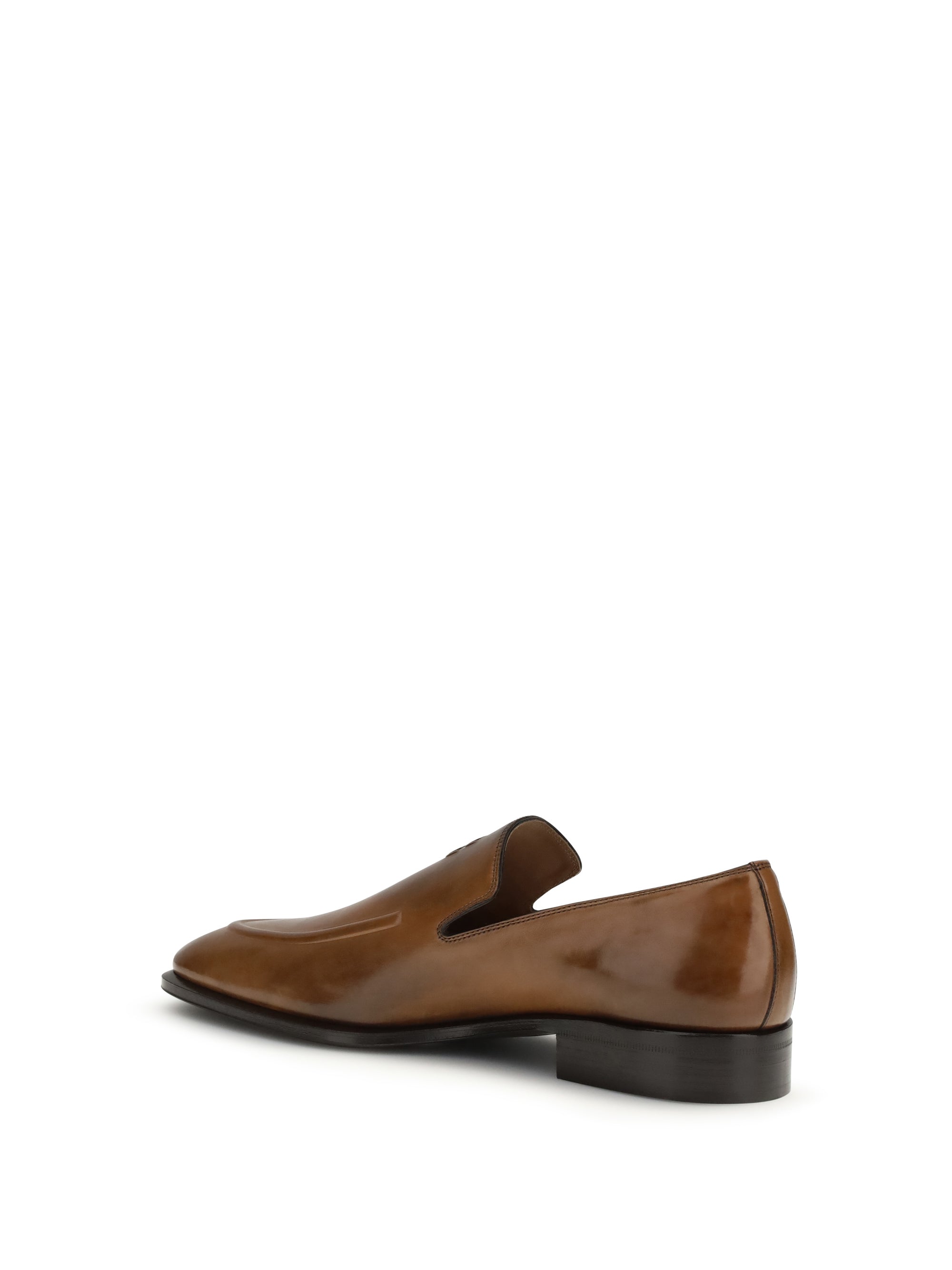 leather loafers