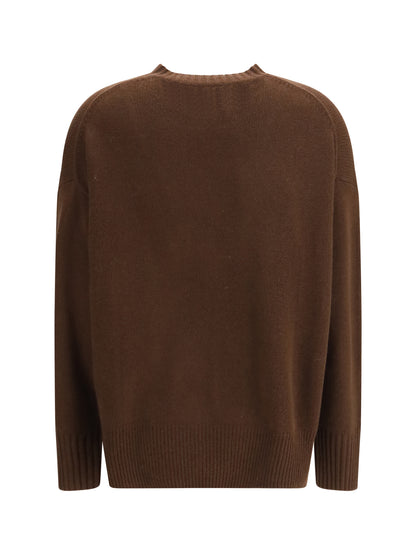 ALLUDE M round-neck cashmere jumper 
