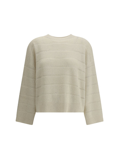 BRUNELLO CUCINELLI L dazzling cashmere and wool sweater