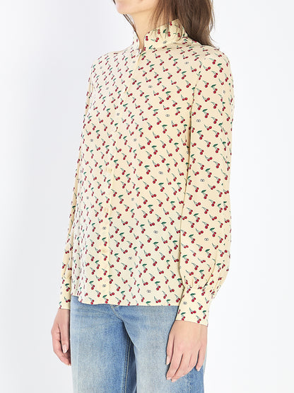 VALENTINO GARAVANI 40 cherryfic shirt