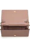 poudre pink rockstud wallet bag