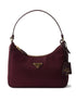 PRADA Re-Edition 2005 Nylon Shoulder Bag – Burgundy