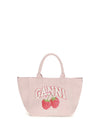 small easy shopper raspberry print