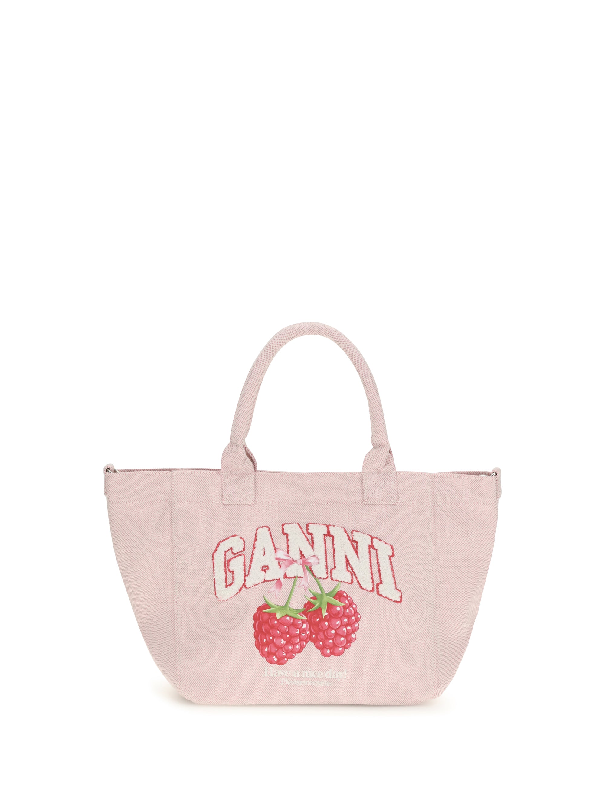small easy shopper raspberry print