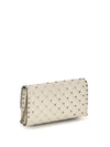 rockstud spike quilted nappa shoulder bag