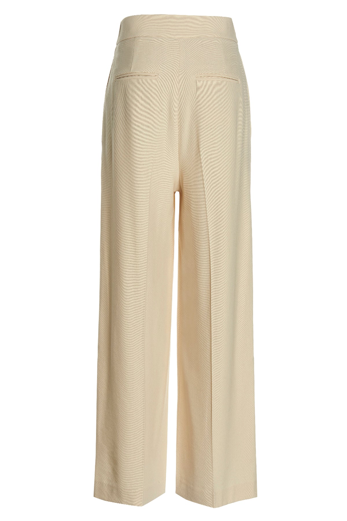 strannly viscose blend wool pants