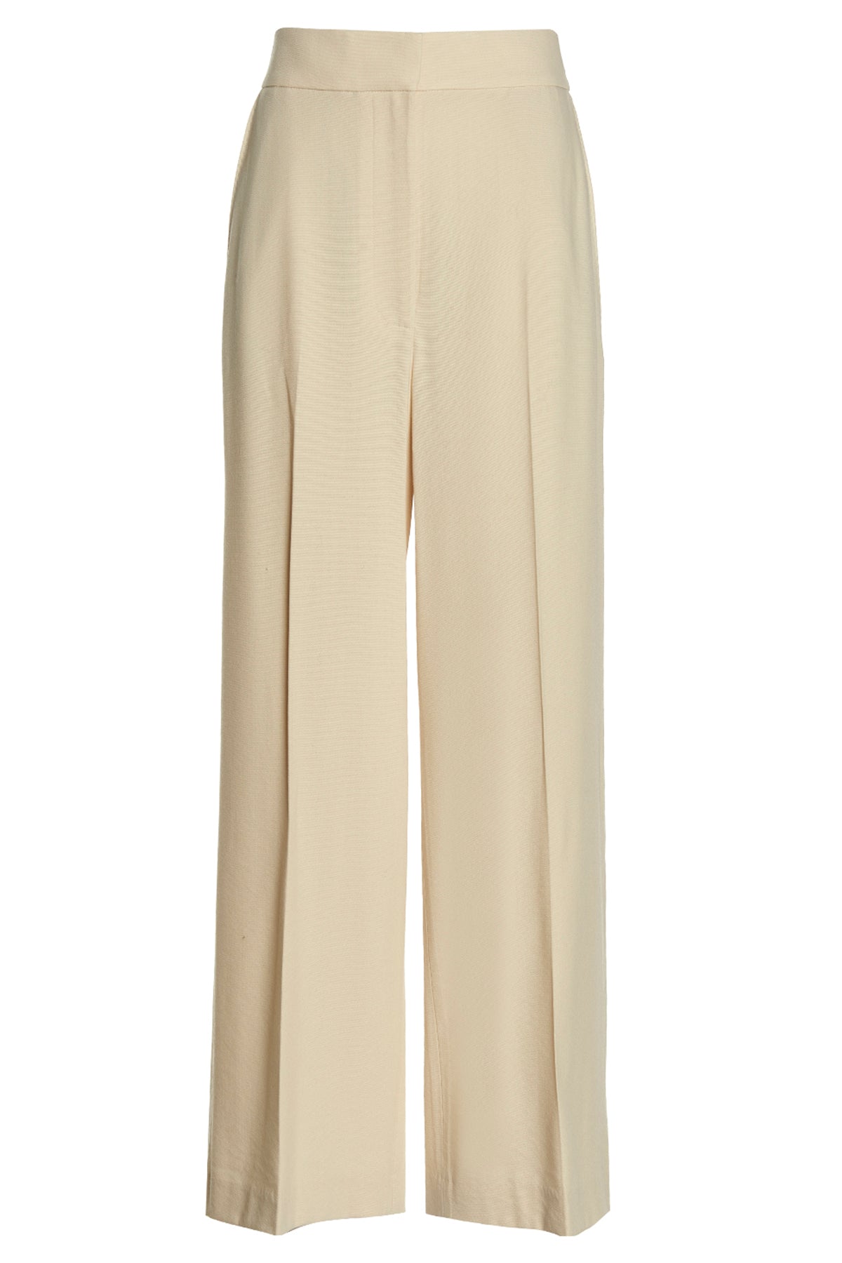 strannly viscose blend wool pants
