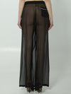 silk chiffon trousers