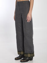 BURBERRY 6 trousers in cotton and nylon