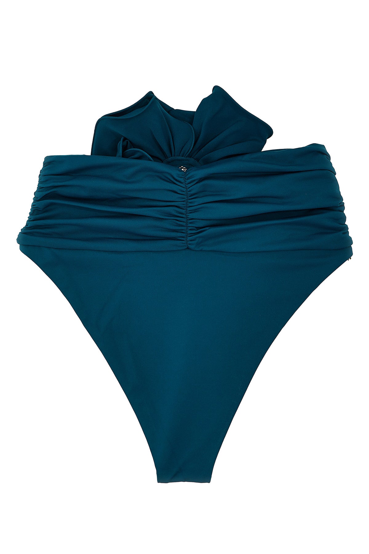 high-waisted bikini bottom swim bottom 01 s in stretch fabric