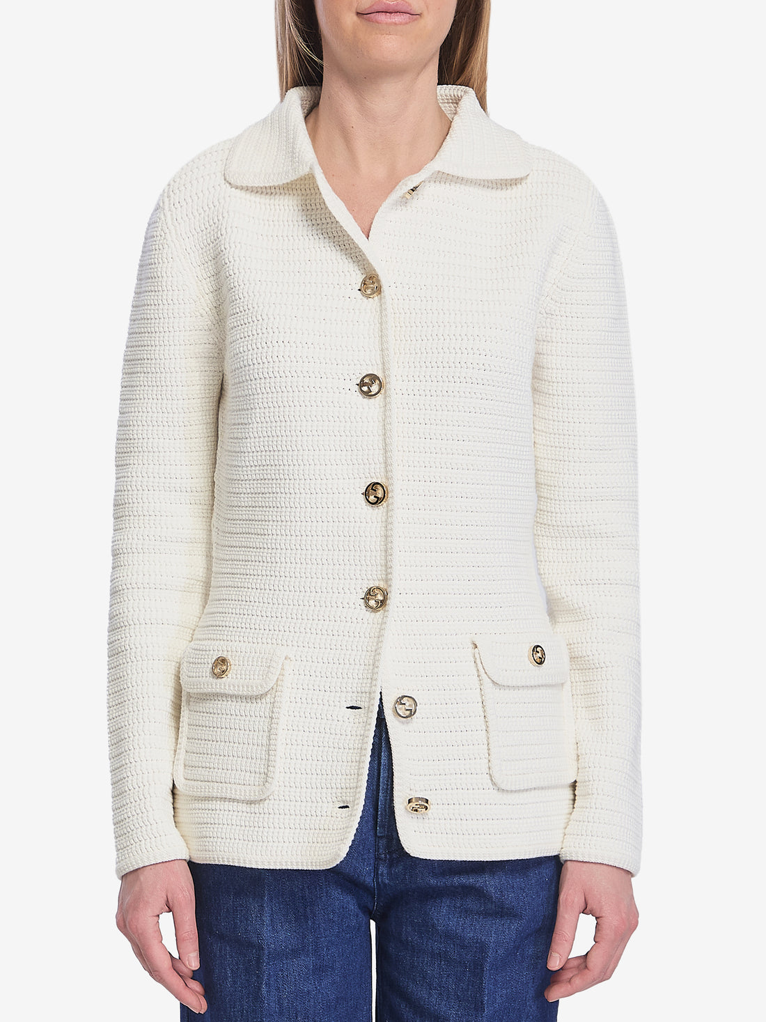 GUCCI XS cotton cardigan