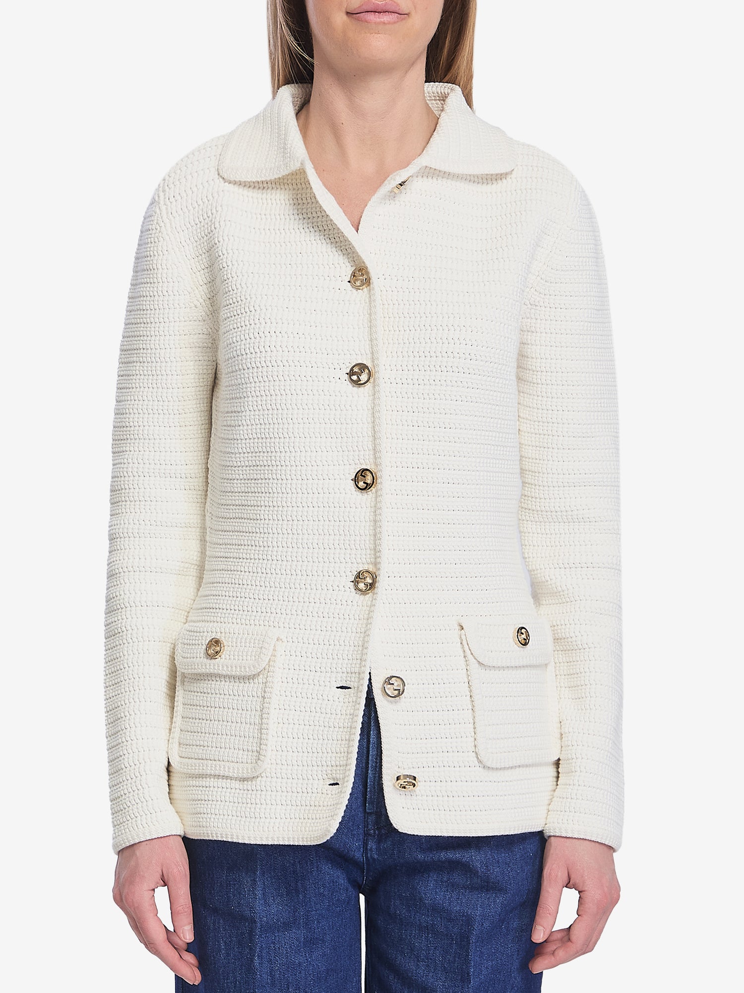 GUCCI XS cotton cardigan