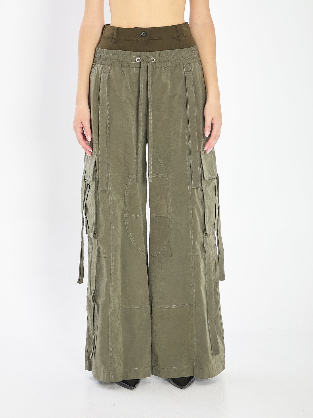 DOLCE&amp;GABBANA 38 waxed cord cargo pants 