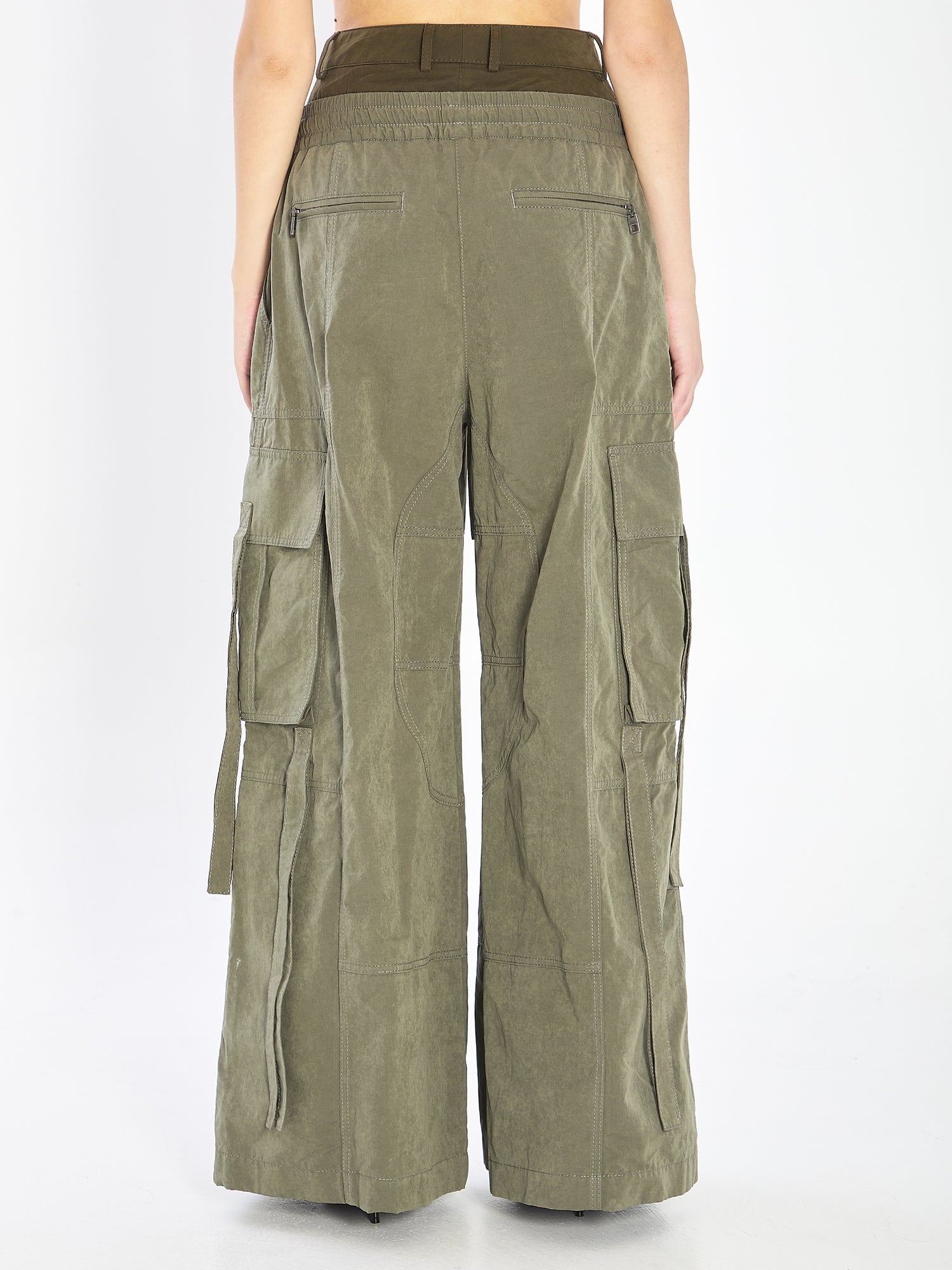 DOLCE&amp;GABBANA 38 waxed cord cargo pants 
