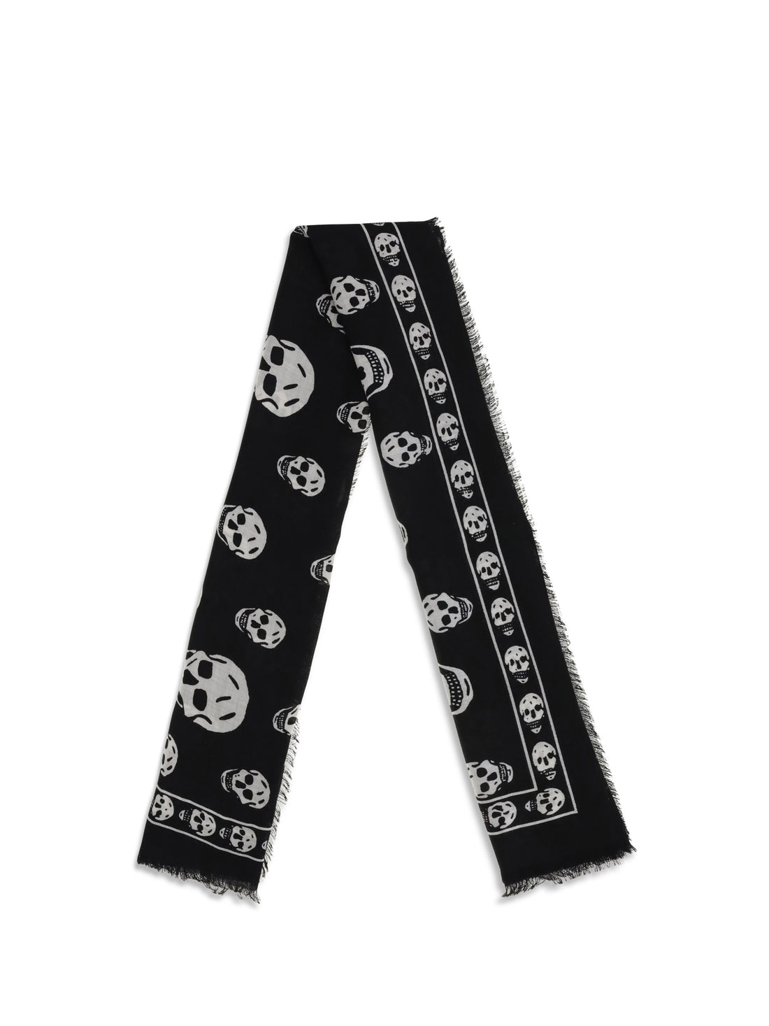 ALEXANDER MCQUEEN OS skull foulard