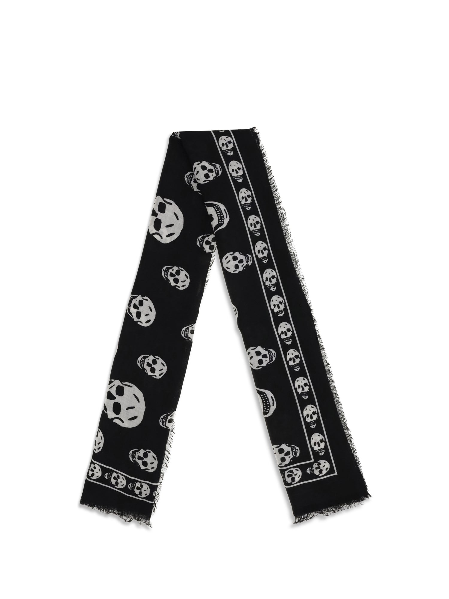 ALEXANDER MCQUEEN OS skull foulard