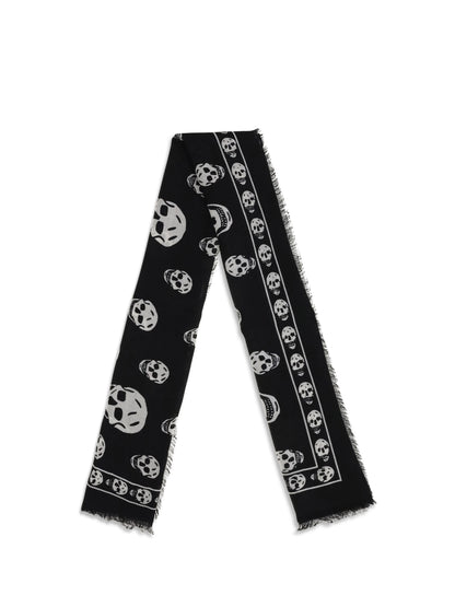 ALEXANDER MCQUEEN OS skull foulard