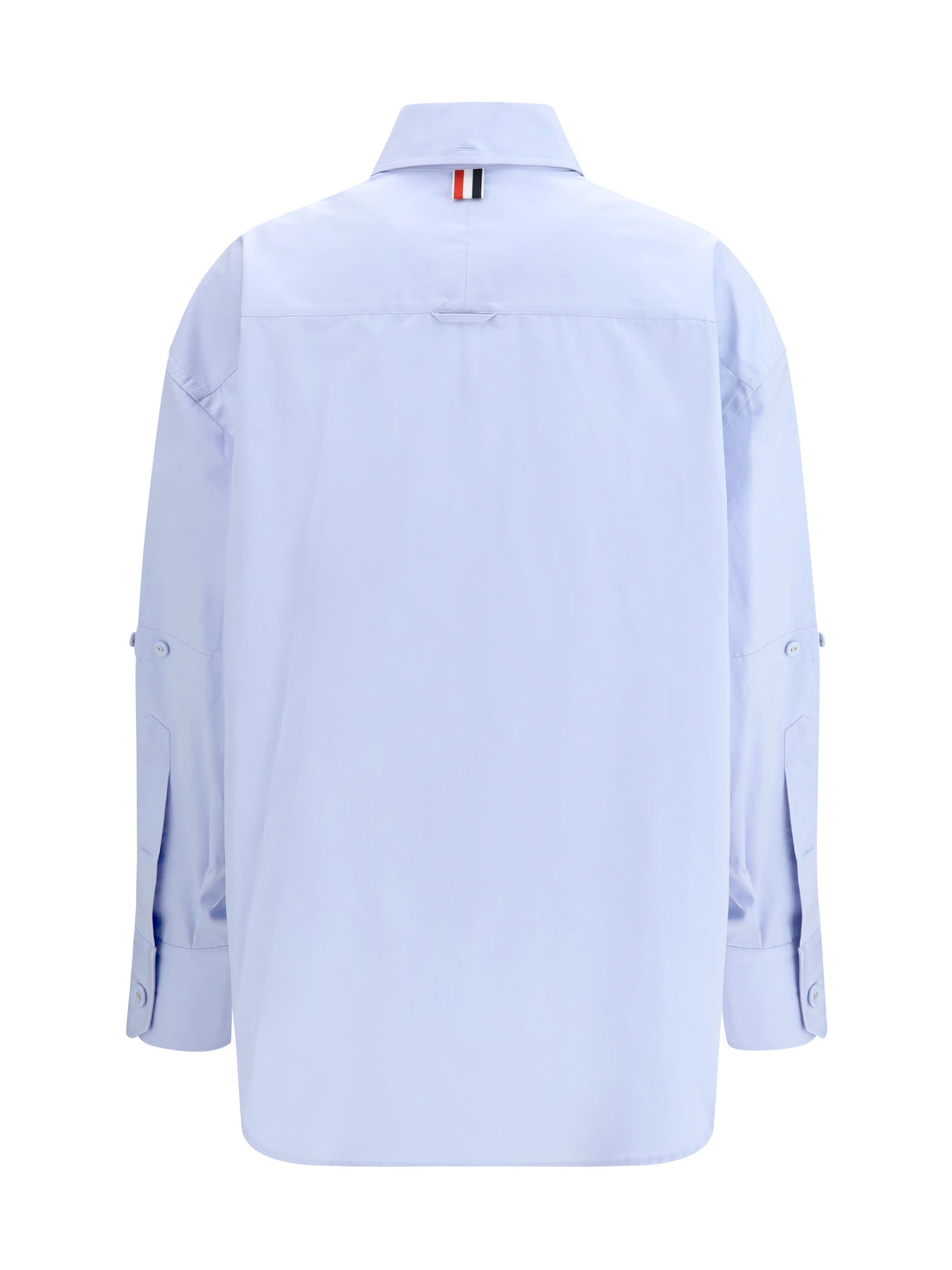 THOM BROWNE 40 oversized cotton shirt 