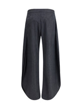 ALAIA 38 wool petal pants