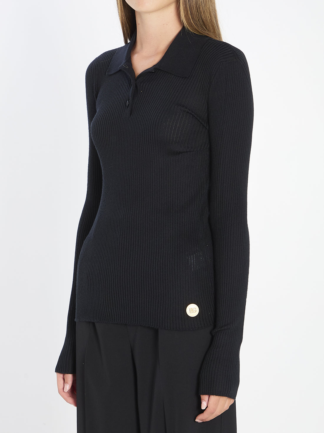 DOLCE&amp;GABBANA 40 long-sleeve polo shirt