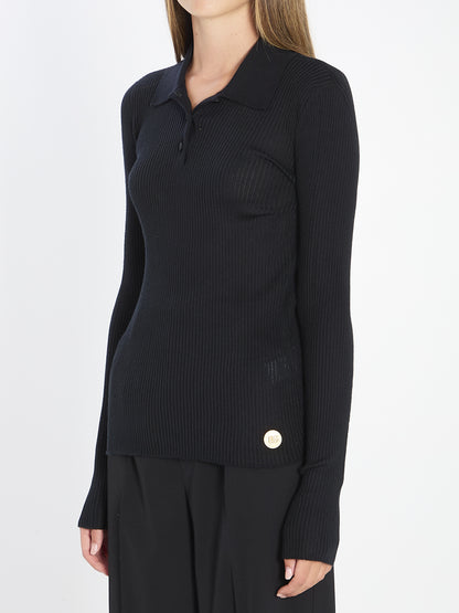 DOLCE&amp;GABBANA 40 long-sleeve polo shirt