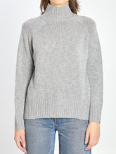 ALLUDE M turtleneck in wool and cashmere 