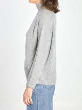 ALLUDE M turtleneck in wool and cashmere 