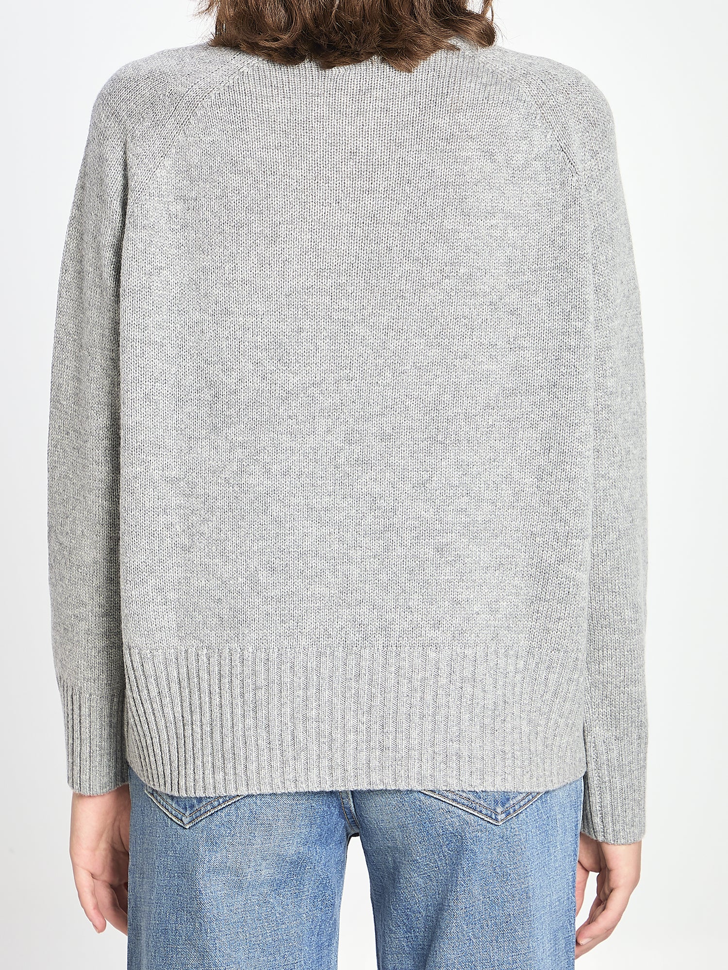 ALLUDE M turtleneck in wool and cashmere 