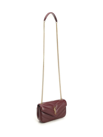 Mini Loulou Leather Shoulder Bag