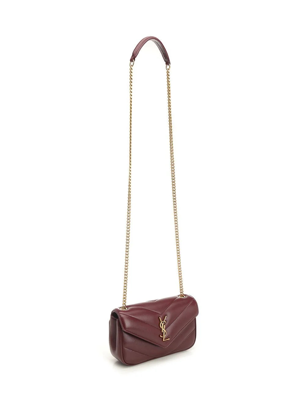Mini Loulou Leather Shoulder Bag