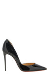 the christian louboutin iriza pumps define an asymmetrical silhouette through