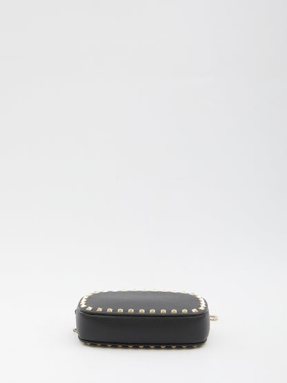 VALENTINO GARAVANI OS oval rockstud bag