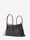 large espresso ecru pinacoteca bag