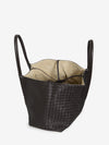 large espresso ecru pinacoteca bag