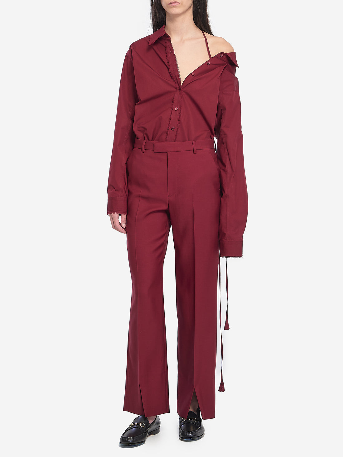 GUCCI 42 shirt with ties