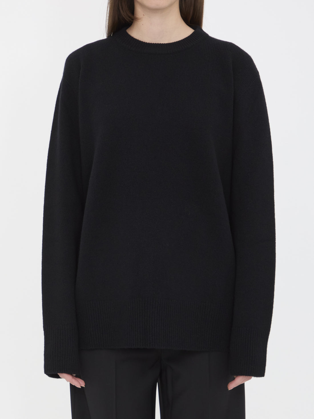 THE ROW M sibem top in wool and cashmere