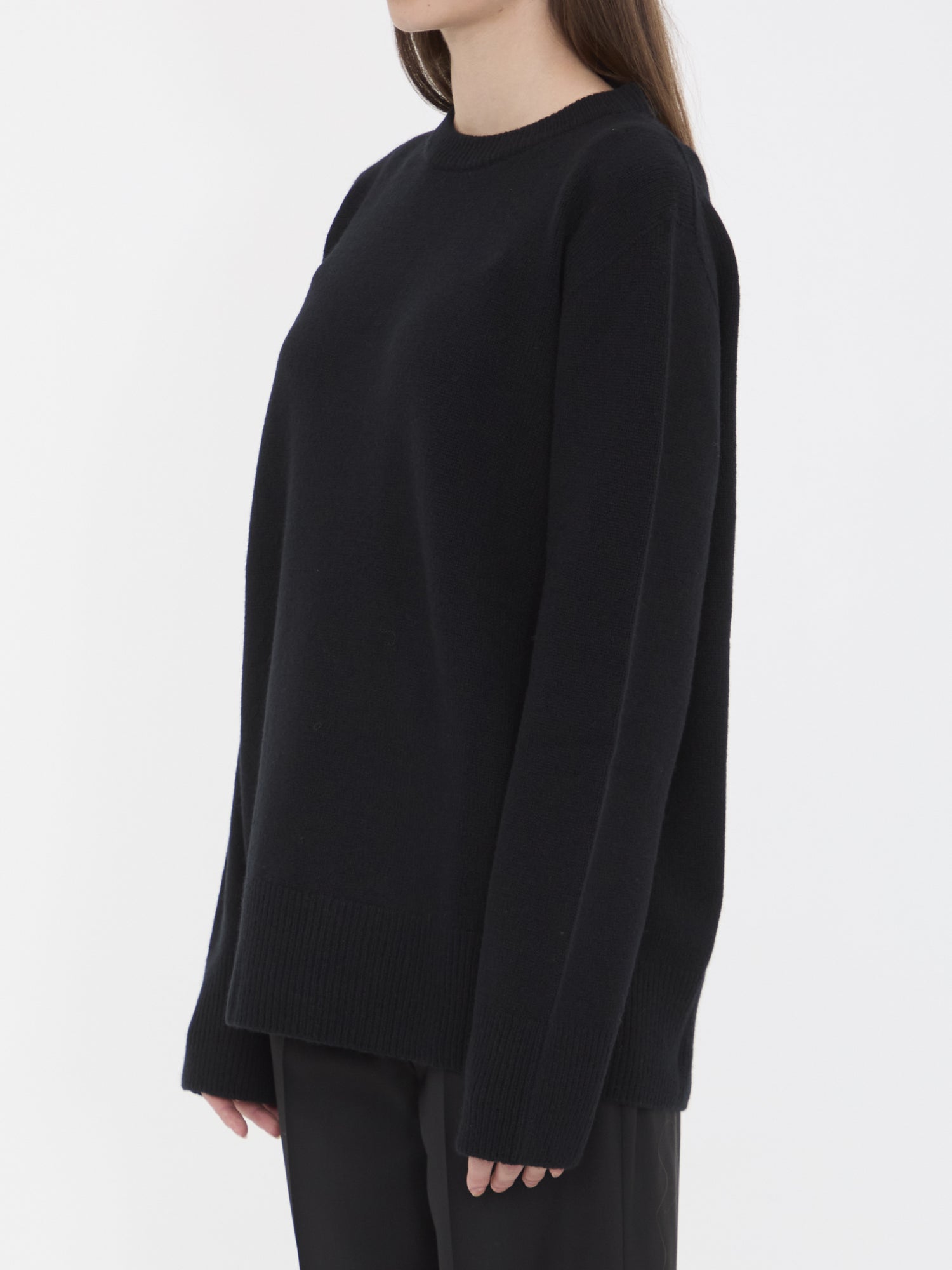 THE ROW M sibem top in wool and cashmere