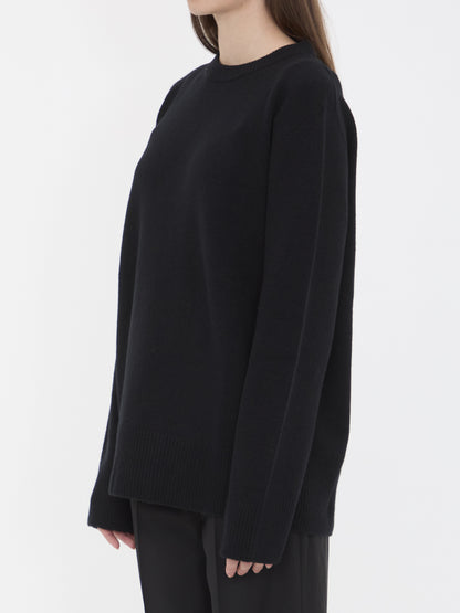 THE ROW M sibem top in wool and cashmere