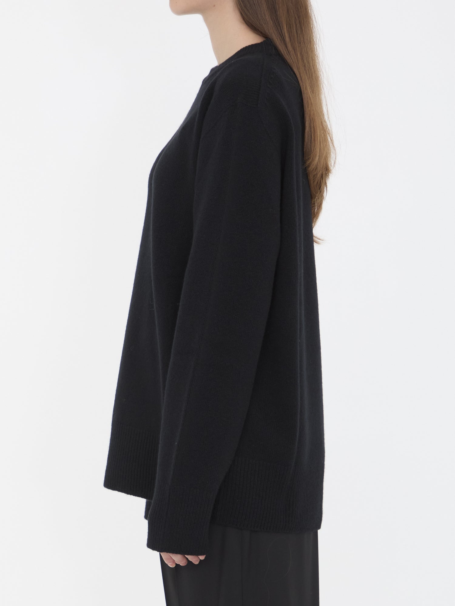 THE ROW M sibem top in wool and cashmere