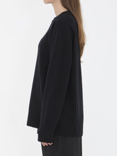 THE ROW M sibem top in wool and cashmere