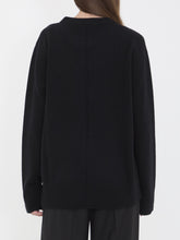 THE ROW M sibem top in wool and cashmere
