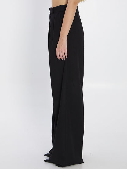 MAX MARA 40 camel flare trousers