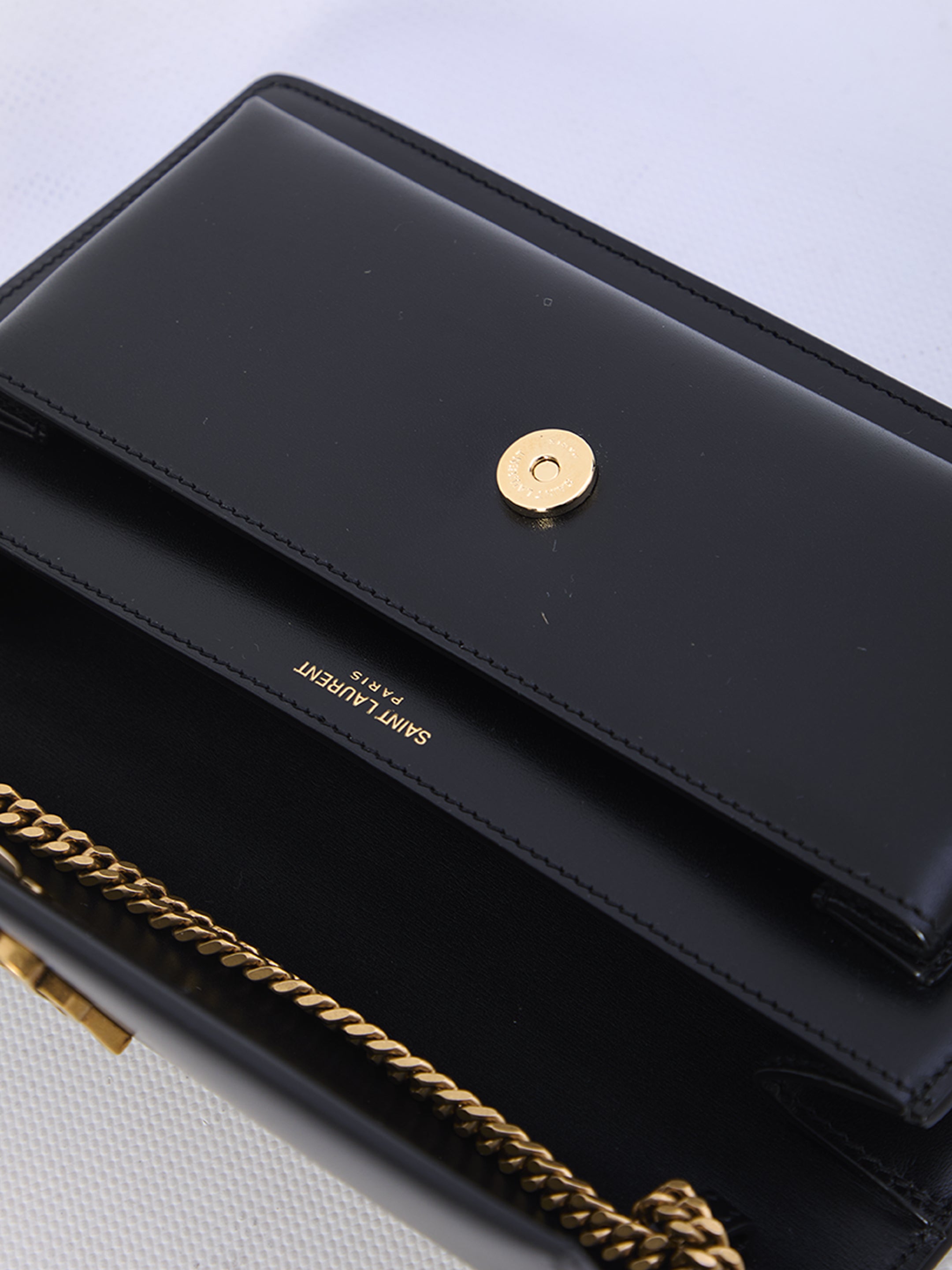 SAINT LAURENT OS sunset clutch