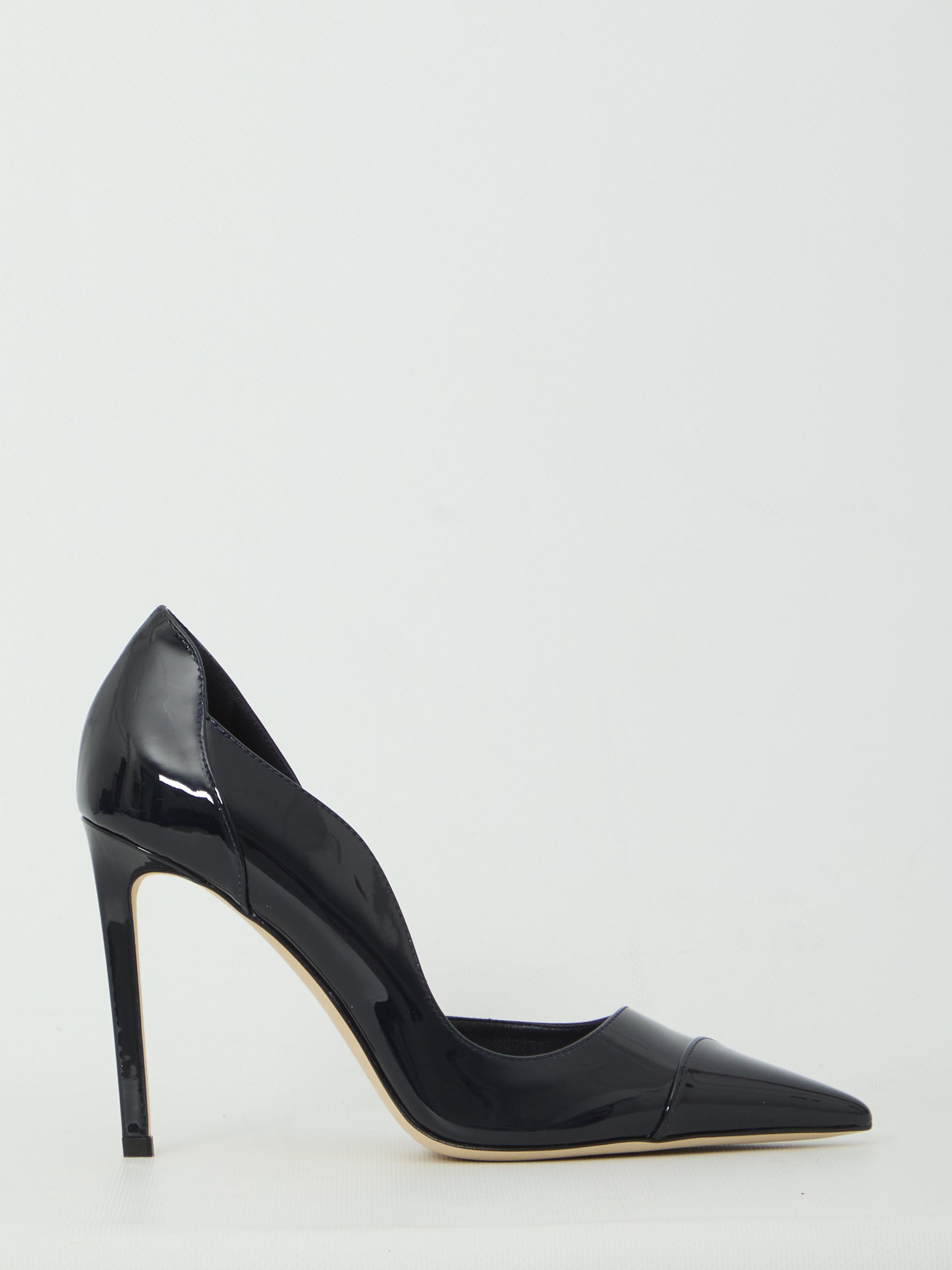 navy blue brigitte 100 pumps