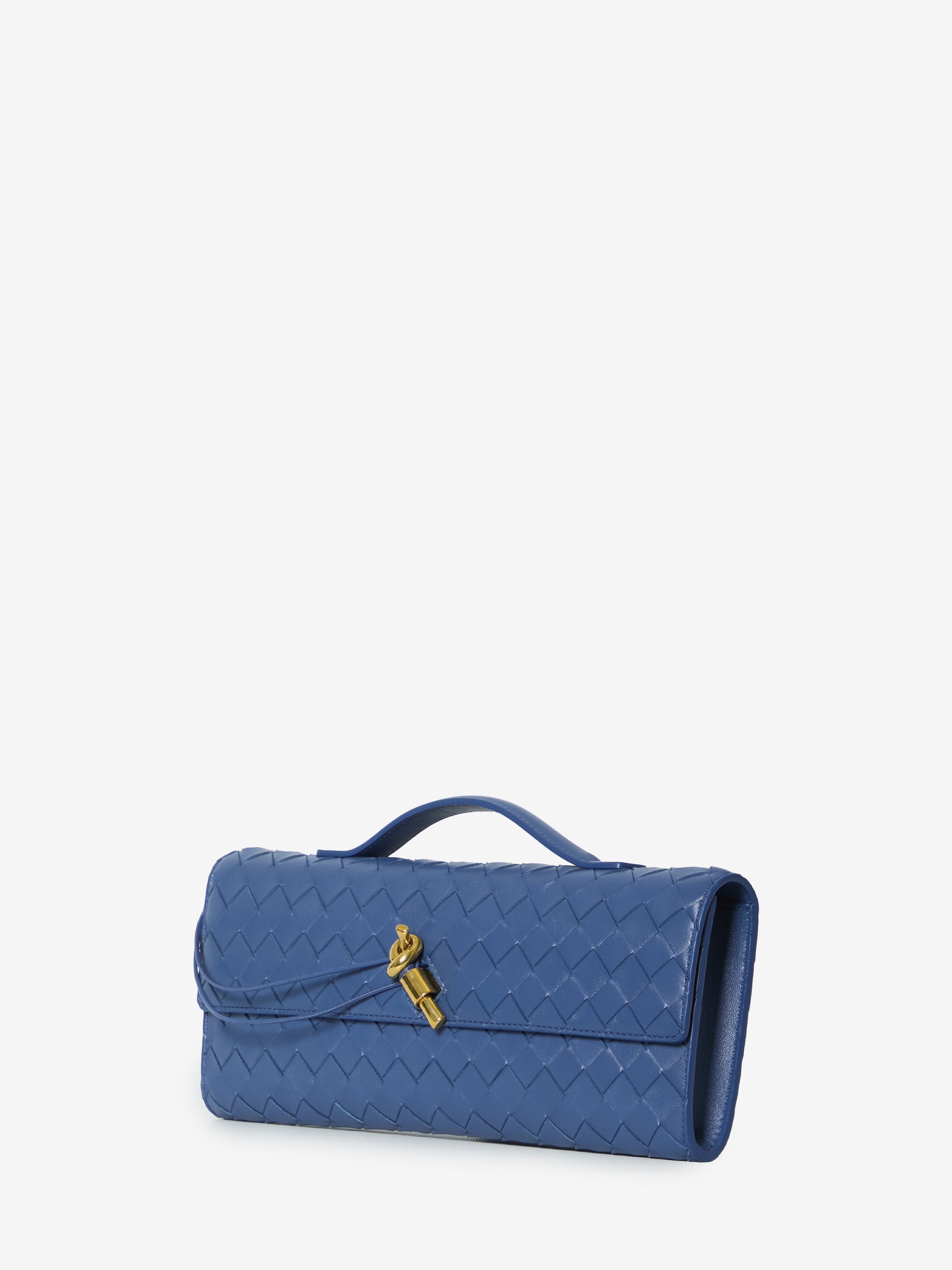 blue venezia andiamo long clutch