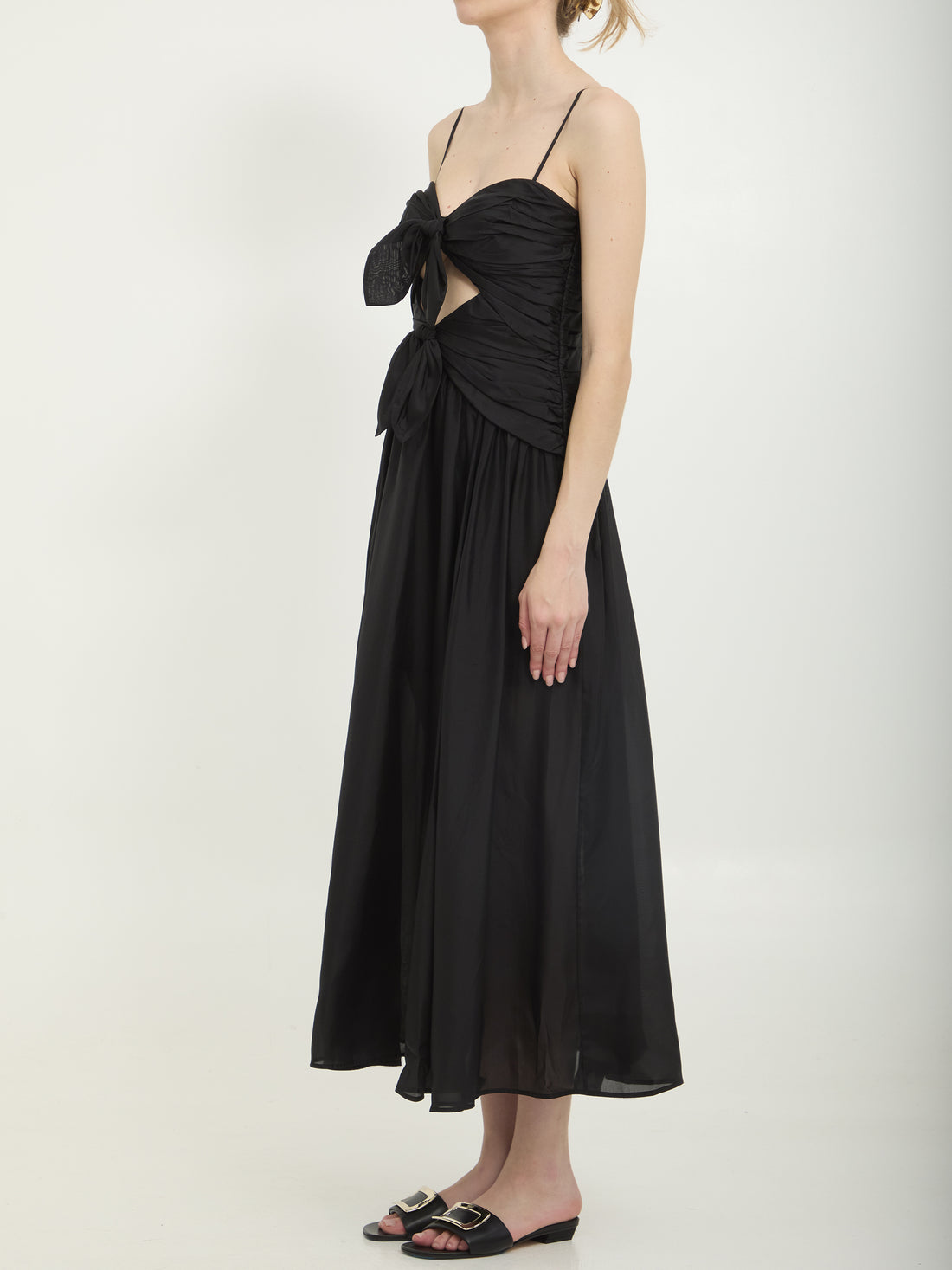 ZIMMERMANN 01 aster scarf midi dress